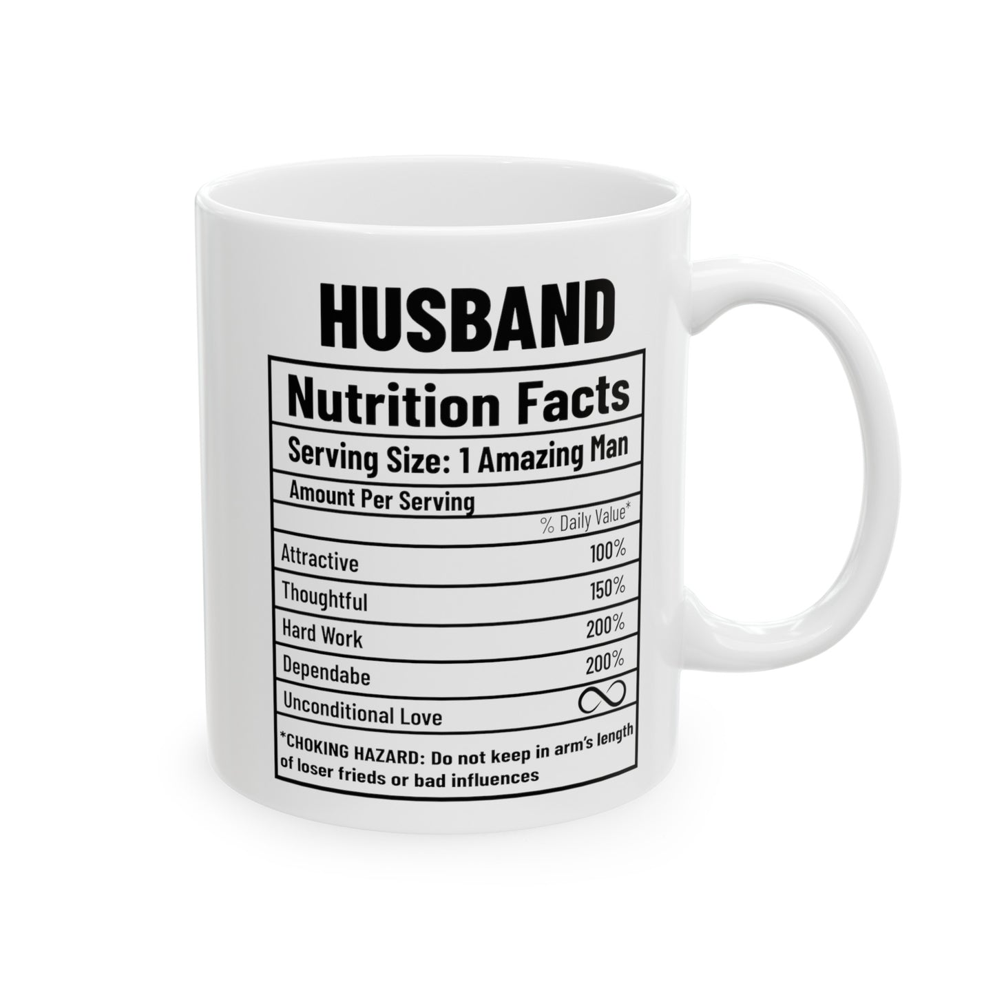 To My Husband | Ceramic Mug, (11oz, 15oz)